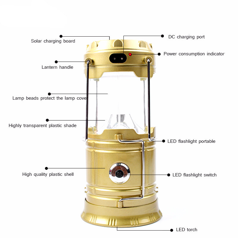 Durable Lighting Solar Power Lamp